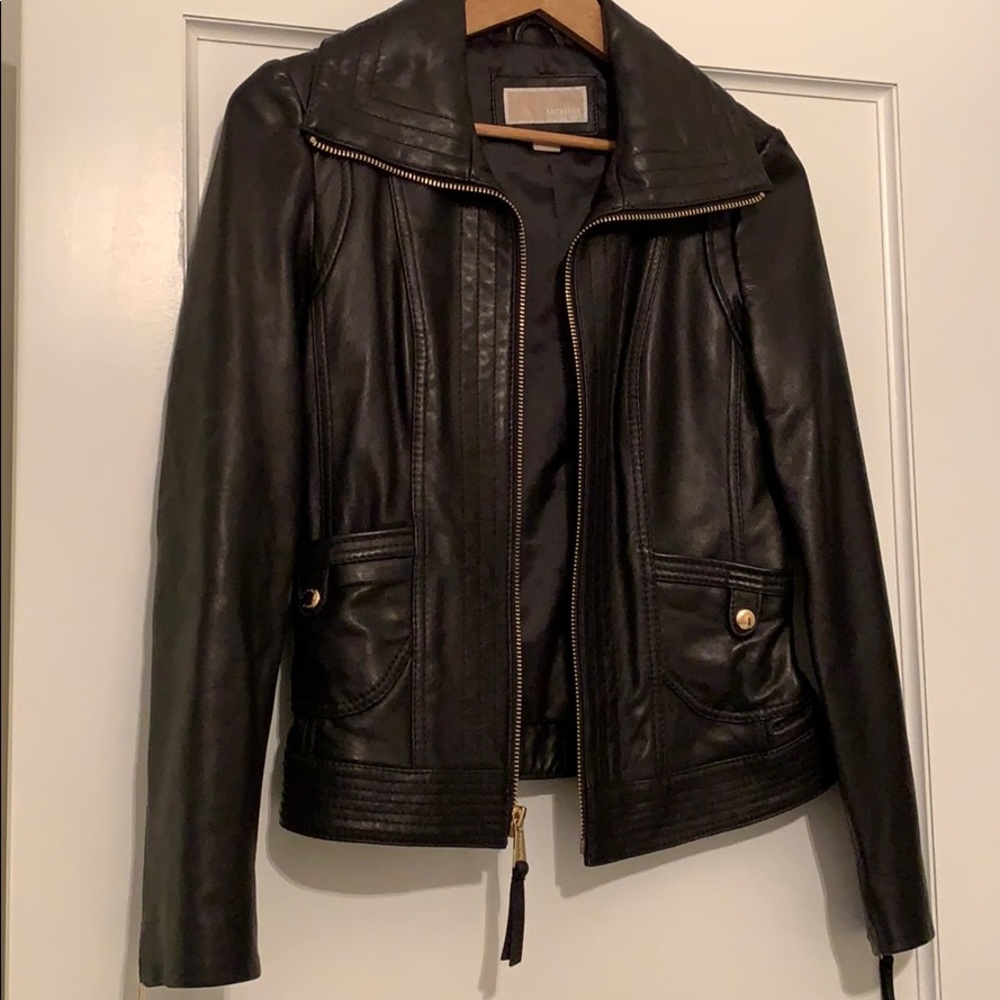 Michael by Michael Kors leather jacket